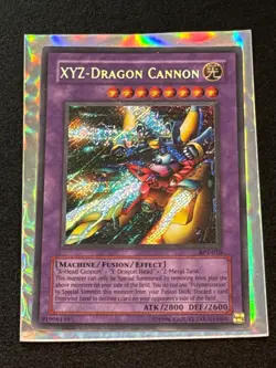 1996 Vintage Yu-Gi-Oh XYZ-Dragon Cannon Card ATK/2800 DEF/2600 BPT-010 - Image 1