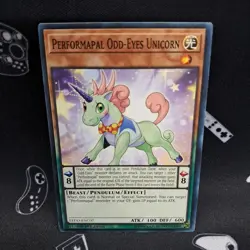 Performapal Odd-Eyes Unicorn LEDD-ENC07 1st Edition NM Near Mint Yu-Gi-Oh! Card - Image 1