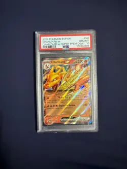 Charizard ex 161 Sv: Scarlet & Violet Promo Cards Holo Gem mint PSA 10 - Image 1