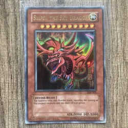 Yu-Gi-Oh! Egyptian God Cards Ultra Rare GBI Full Set Played/HP - Image 2