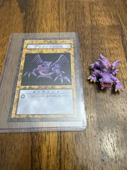 Yu-Gi-Oh Dungeon Dice Monsters DDM - Zombie Dragon - Figure & Card - B3-16 - Image 1