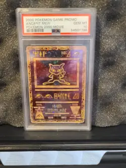 Pokemon TCG 2000 Card Ancient Mew Movie Promo PSA 10 Gem Mint - Image 1