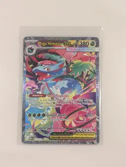 Mega Venusaur EX SIR 177/132 Mega Evolution English Pokemon TCG Near Mint Card - Image 1