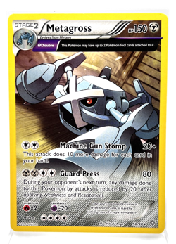 Metagross 50/98 Ancient Origins Regular Rare Pokemon Card 2015 LP - Image 1