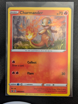 Charmander SWSH092 - SWSH Black Star Promo - Pokemon Card - Near Mint - Image 1