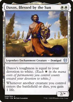 MTG Daxos, Blessed by the Sun (9/412) Theros Beyond Death NM - Image 1