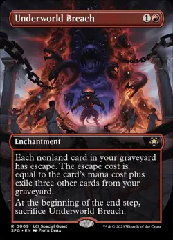 MTG Magic the Gathering Underworld Breach (9/24) Special Guests NM - Image 1