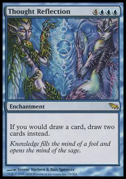 MTG Magic the Gathering Thought Reflection (53/315) Shadowmoor LP - Image 1