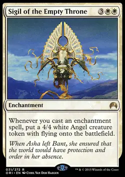 MTG Magic the Gathering Sigil of the Empty Throne (31/308) Magic Origins LP - Image 1