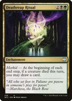 MTG Deathreap Ritual (336/519) Streets of New Capenna Commander LP - Image 1