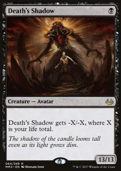 MTG Magic the Gathering Death's Shadow (64/270) Modern Masters 2017 LP - Image 1