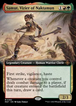 MTG Samut, Vizier of Naktamun (180/230) March of the Machine The Aftermath LP - Image 1