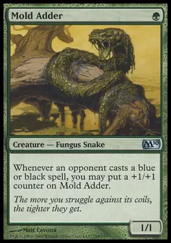 MTG Magic the Gathering Mold Adder (194/257) Magic 2010 LP - Image 1