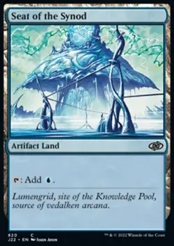 MTG Magic the Gathering Seat of the Synod (820/835) Jumpstart 2022 LP - Image 1