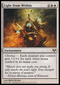 MTG Magic the Gathering Light from Within (10/187) Eventide LP - Image 1