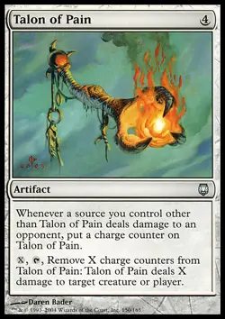MTG Magic the Gathering Talon of Pain (150/165) Darksteel MP - Image 1