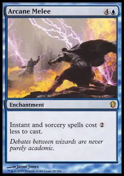 MTG Magic the Gathering Arcane Melee (29/357) Commander 2013 MP - Image 1