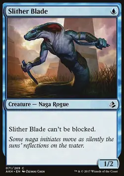 MTG Magic the Gathering Slither Blade (71/347) Amonkhet LP - Image 1