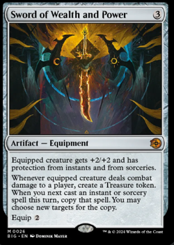 Sword of Wealth and Power (non-foil) - Image 1