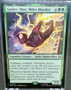 Magic The Gathering - Marvel’s Spider-man: Spider-Man, Miles Morales Mythic Rare - Image 1