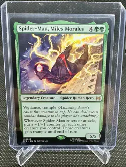 Magic The Gathering - Marvel’s Spider-man: Spider-Man, Miles Morales Mythic Rare - Image 3