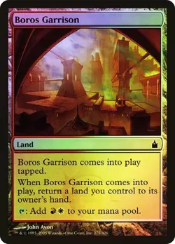 Ravnica: City of Guilds MTG FOIL Boros Garrison Magic - Image 1