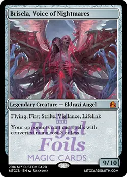 Bruna the Fading Light / Brisela Voice of Nightmares 1x FOIL Eldritch Moon MINT - Image 2