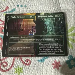MTG Walk-In Closet Forgotten Cellar - Borderless, NM-Mint, English Duskmourn - Image 1