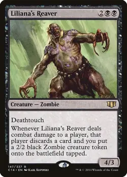 1x Liliana's Reaver - Commander 2014 - NM - Spanish - OOP MTG - Image 3