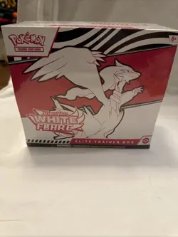 Pokemon Scarlet White Flare Elite Trainer Box ETB Factory Sealed TCG Fast Ship - Image 1