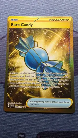 Pokemon TCG Rare Candy - GOLD - Scarlet & Violet Base Set - 256/198 - Image 1