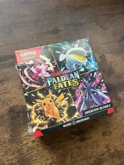 Pokemon TCG Scarlet & Violet Paldean Fates Booster Bundle 6-Packs New Sealed Box - Image 2