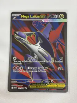Mega Latias ex 163/132 Ultra Rare Pokemon TCG ME01: Mega Evolution - Near mint - Image 3