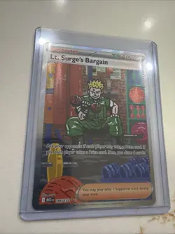 Pokemon TCG: Lt. Surge's Bargain - Mega Evolution - 185/132 - NM - Image 1