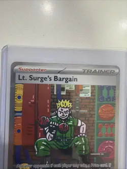 Pokemon TCG: Lt. Surge's Bargain - Mega Evolution - 185/132 - NM - Image 2