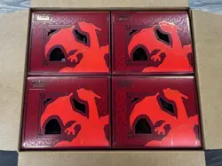 Pokemon TCG Charizard ex Super Premium Collection Box CASE (4 Boxes) Sealed - Image 1