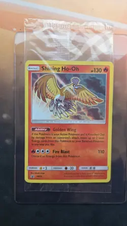 SEALED Shining Ho-Oh #SM70 Pokemon TCG Sun & Moon Shining Legends Promo - Image 1