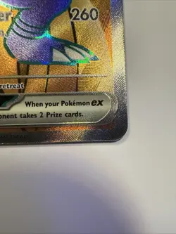 Pokemon TCG Cynthia's Garchomp EX 215/182 Destined Rivals Ultra Rare Nm - Image 3