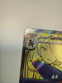 Pokemon TCG Cynthia's Garchomp EX 215/182 Destined Rivals Ultra Rare Nm - Image 5