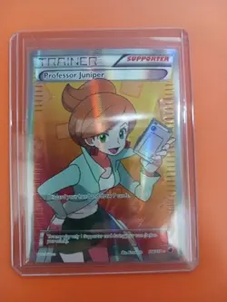 Pokemon, Plasma Freeze, Full Art Trainer, Professor Juniper, #116 - NM/M - Image 3