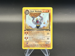 Dark Machoke - 1st Edition - 40/82 Team Rocket - Pokemon TCG - 2000 - Image 1