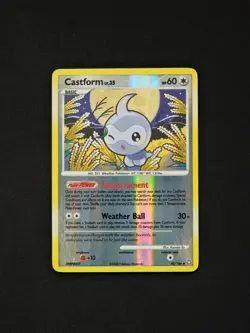 Pokemon TCG Castform Reverse Holo Legends Awakened 48 Uncommon LP - Image 1
