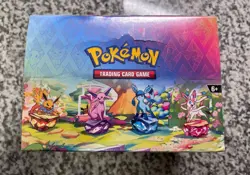 Pokemon Prismatic Evolutions Mini Tin Display Box (8 Tins) - Factory Sealed! - Image 2