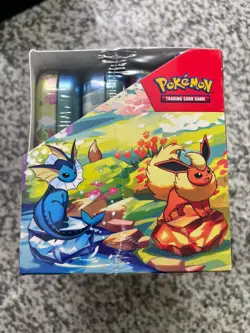 Pokemon Prismatic Evolutions Mini Tin Display Box (8 Tins) - Factory Sealed! - Image 4