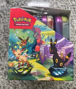 Pokemon Prismatic Evolutions Mini Tin Display Box (8 Tins) - Factory Sealed! - Image 5