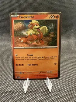 Pokemon TCG Growlithe Svp Black Star Promos SVP024 Holo Promo Cosmos Holo... - Image 1