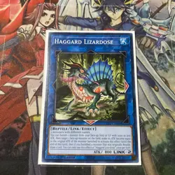 Yugioh! - Haggard Lizardose - LEDE-EN089 - 1st Edition - Common NM - Image 1