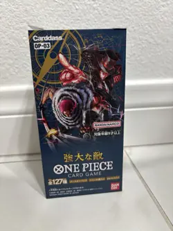 RARE OP-03 Booster Box from ONE PIECE Card Game - Japanese Memorial Collection! - Image 1