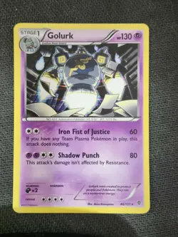 GOLURK - 46/101 - BW PLASMA BLAST - DECK EXCLUSIVES - RARE - POKEMON CARD - Image 1