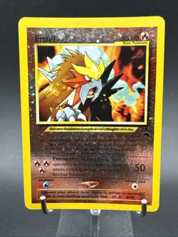 Pokemon Card Entei #34 Black Star WOTC Movie Black Star Promo Reverse Holo - Image 1